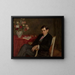 Portrait de Bolesław Malinowski - Kazimierz Mordasewicz — gerahmtes Bild an der Wand
