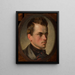 Portrait eines Mannes - Kazimierz Mordasewicz — gerahmtes Bild an der Wand