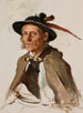 Portrait de Sabała - Kazimierz Pochwalski — Ansicht des Kunstwerks