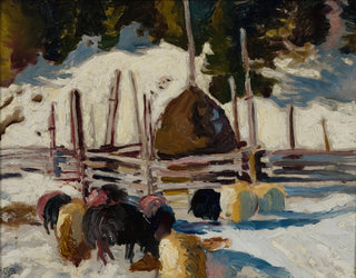 Landschaftsstudie - Kazimierz Sichulski — Ansicht des Kunstwerks