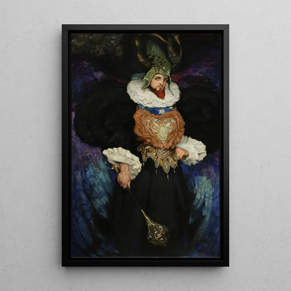 Kazimierz Stabrowski - Portrait of Bronisaw Brykner in fanciful costume.webp