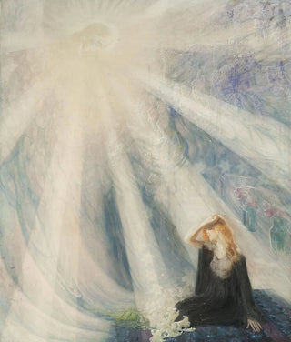 Kazimierz Stabrowski - Vision III sketch for Annunciation.webp