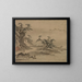 Ansicht von Xiao Xiang - Kenkō Shōkei — gerahmtes Bild an der Wand