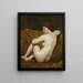 Eine Blondine - Kenyon Cox — gerahmtes Bild an der Wand