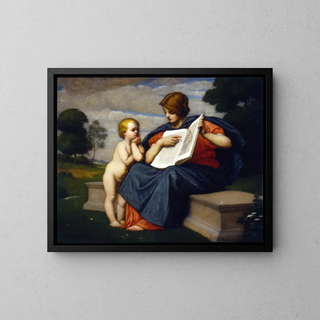 Bilderbuch - Kenyon Cox — gerahmtes Bild an der Wand