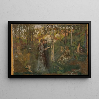 KerXavier Roussel - Jeunes femmes dans un sous bois.webp