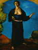 Frau mit einem Kürbis - Kishida Ryusei — Ansicht des Kunstwerks