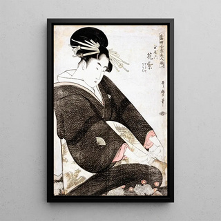 Kitagawa Utamaro - Courtesan Hanamurasaki of Tamaya.webp
