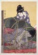 Horogaya Moustiquaire für Babys - Kitagawa Utamaro — Ansicht des Kunstwerks