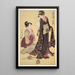 Jbon no zu Image de la classe supérieure - Kitagawa Utamaro — gerahmtes Bild an der Wand
