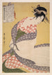 Shirauchikake Le surcot blanc - Kitagawa Utamaro — Ansicht des Kunstwerks