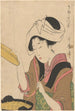 Frau beim Kochen - Kitagawa Utamaro — Ansicht des Kunstwerks