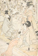 Druck auf Holz, das neue Drucke vertreibt - Kitagawa Utamaro — Ansicht des Kunstwerks