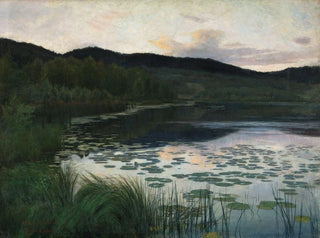 Sommernacht - Kitty Kielland — Ansicht des Kunstwerks