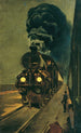 Der Schnellzug - Klemens Brosch — Ansicht des Kunstwerks