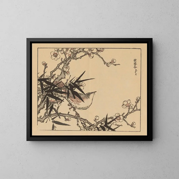 Bairei gafu Pl01 - Kono Bairei — gerahmtes Bild an der Wand