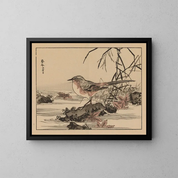 Bairei gafu, Planche 21 - Kono Bairei — gerahmtes Bild an der Wand