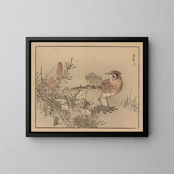Bairei gafu, planche 29 - Kono Bairei — gerahmtes Bild an der Wand
