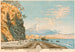 vom Mount Fuji von Satta, skizziert um 9 Uhr Mitte Januar 1881 - Kobayashi Kiyochika — Ansicht des Kunstwerks