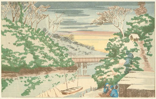 Kobayashi Kiyochika - Snow at Ochanomizu (Case Conflict).webp