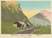 Haus des süßen Sake am Fuße des Mount Hakone, 18:00 an einem Frühlingstag - Kobayashi Kiyochika — Ansicht des Kunstwerks