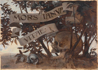 Koloman Moser - Mors Janua Vitae Death is the gate to life.webp