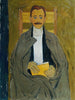 Rudolf Steindl, Schwager des Künstlers - Koloman Moser — Ansicht des Kunstwerks