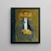 Rudolf Steindl, Schwager des Künstlers - Koloman Moser — gerahmtes Bild an der Wand