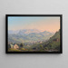 Vue de Gais - Konrad Corradi — gerahmtes Bild an der Wand