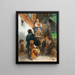Der Spieluhrspieler - Konrad Grob — gerahmtes Bild an der Wand
