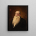 Portrait d'Ignacy Wolski - Konrad Jaskólski — gerahmtes Bild an der Wand