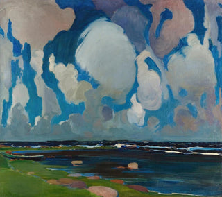 Wolken in Finnland - Konrad Krzyżanowski — Ansicht des Kunstwerks