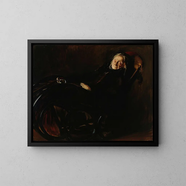Portrait von Pelagia Witosawska - Konrad Krzyżanowski — gerahmtes Bild an der Wand