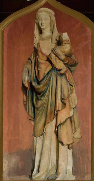 Konrad Krzyanowski - Statue of Gothic Madonna.webp
