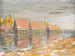 Datchas am Flussufer - Konstantin Alexeïevitch Korovine — Ansicht des Kunstwerks
