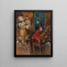 Abendserenade - Konstantin Alexeïevitch Korovine — gerahmtes Bild an der Wand