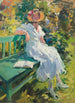 Im Garten - Konstantin Alexeïevitch Korovine — Ansicht des Kunstwerks