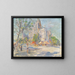 Paris im Frühling - Konstantin Alexeïevitch Korovine — gerahmtes Bild an der Wand