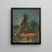 Boulevard parisien - Konstantin Alexeïevitch Korovine — gerahmtes Bild an der Wand