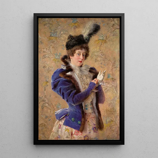 Konstantin Egorovich Makovsky - Portrait Of Maria Alexeevna Makovskaya.webp