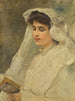 Frau liest - Konstantin Egorovich Makovsky — Ansicht des Kunstwerks