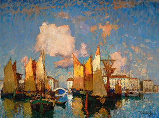 Chioggia - Konstantin Ivanovich Gorbatov — Ansicht des Kunstwerks