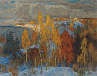 Goldener Herbst - Konstantin Ivanovich Gorbatov — Ansicht des Kunstwerks
