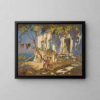 Konstantin Ivanovich Gorbatov - Resting In The Shade Capri.webp