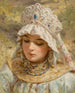 Portrait einer Dame mit einem Kokochnik - Konstantin Makovsky — Ansicht des Kunstwerks