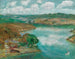 Landschafts-Gemälde um den Fluss Blon Blon in der Bretagne - Konstantin Pavlovich Kuznetsov — Ansicht des Kunstwerks