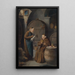 Eine gute Schluck - Konstantin Stoitzner — gerahmtes Bild an der Wand