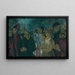 Prozession der Damen - Konstantin Bauer — gerahmtes Bild an der Wand