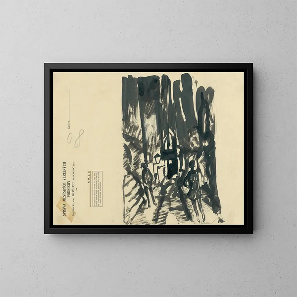 V verschiedene - Konstantin Bauer — gerahmtes Bild an der Wand