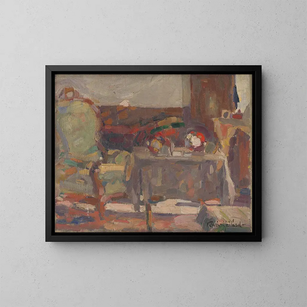 Inneneinrichtung Gemälde - Konstantin Korovin — gerahmtes Bild an der Wand